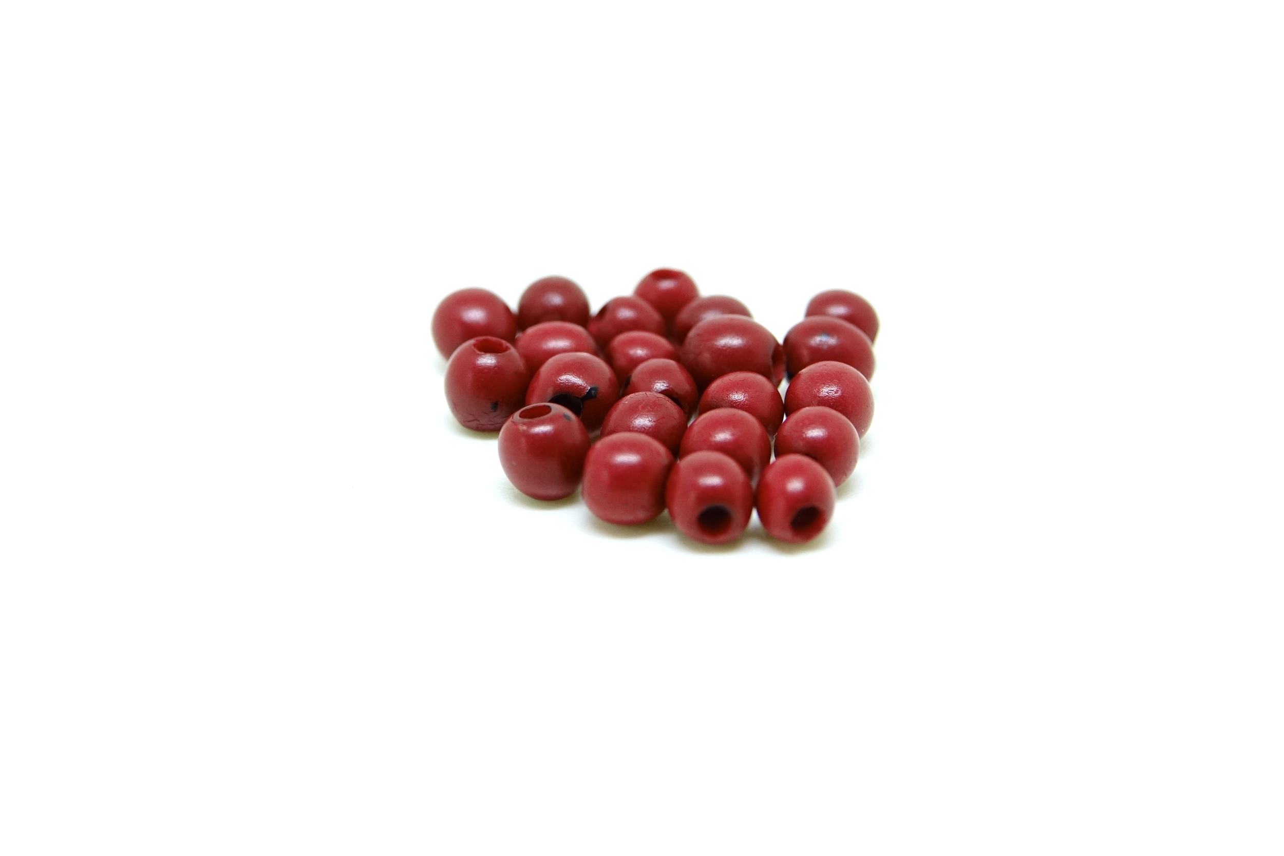 Graine perle rouge foncé