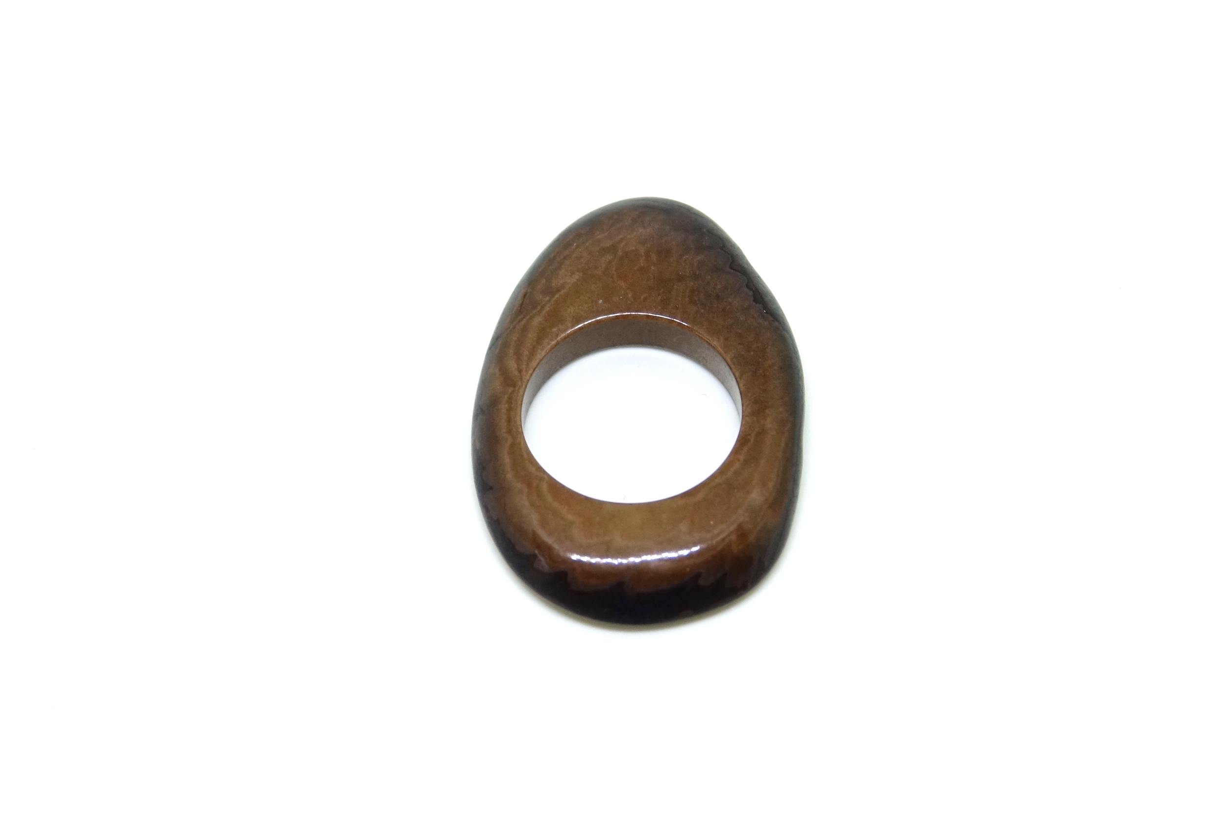 Donut Tagua Marron Foncé