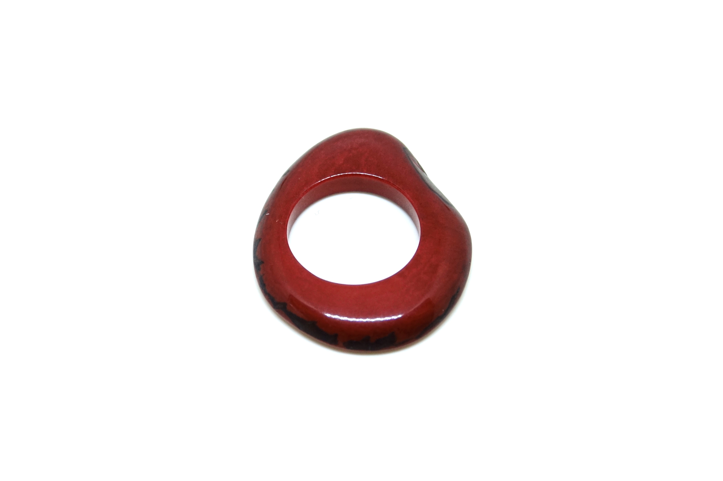 Donut Tagua Rouge Foncé