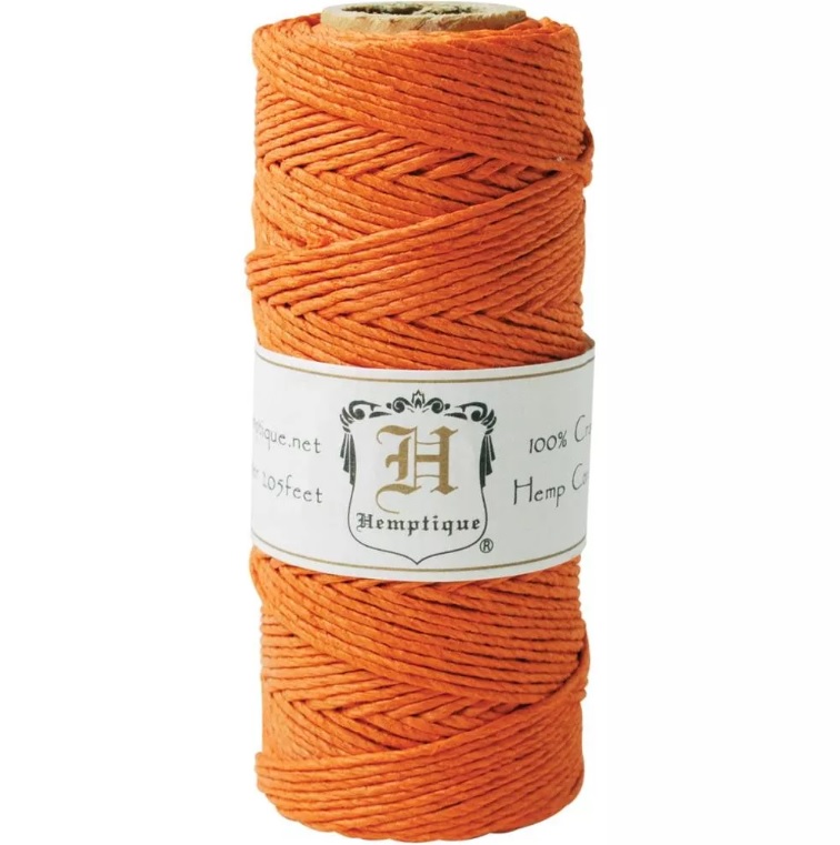 Fil de Chanvre Orange