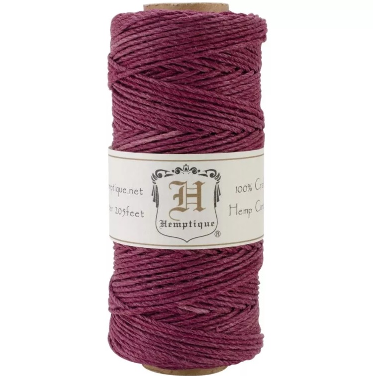 Fil de Chanvre Burgundy