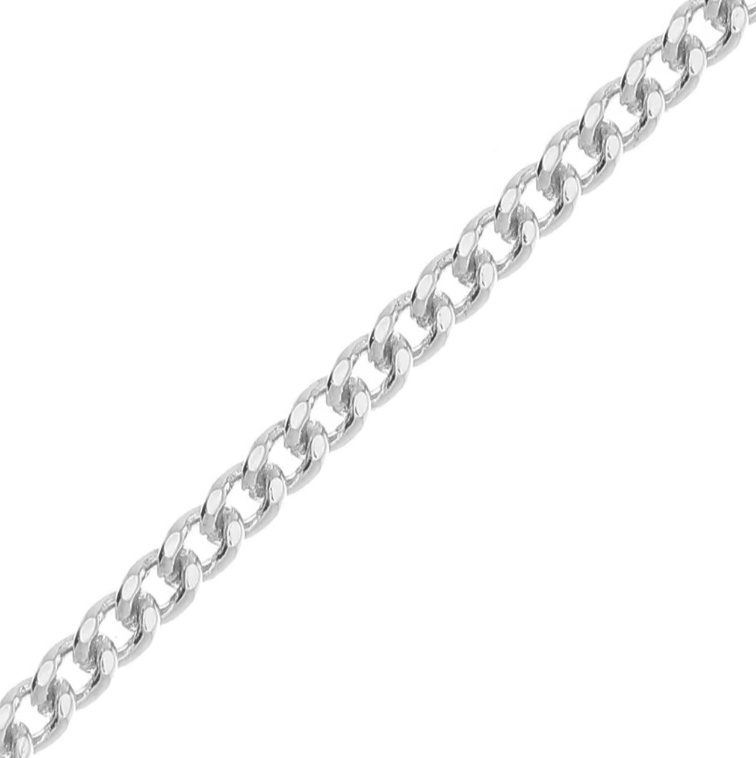 Chaine gourmette argent