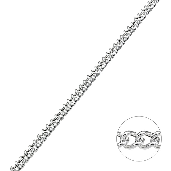 Chaine gourmette argent 925