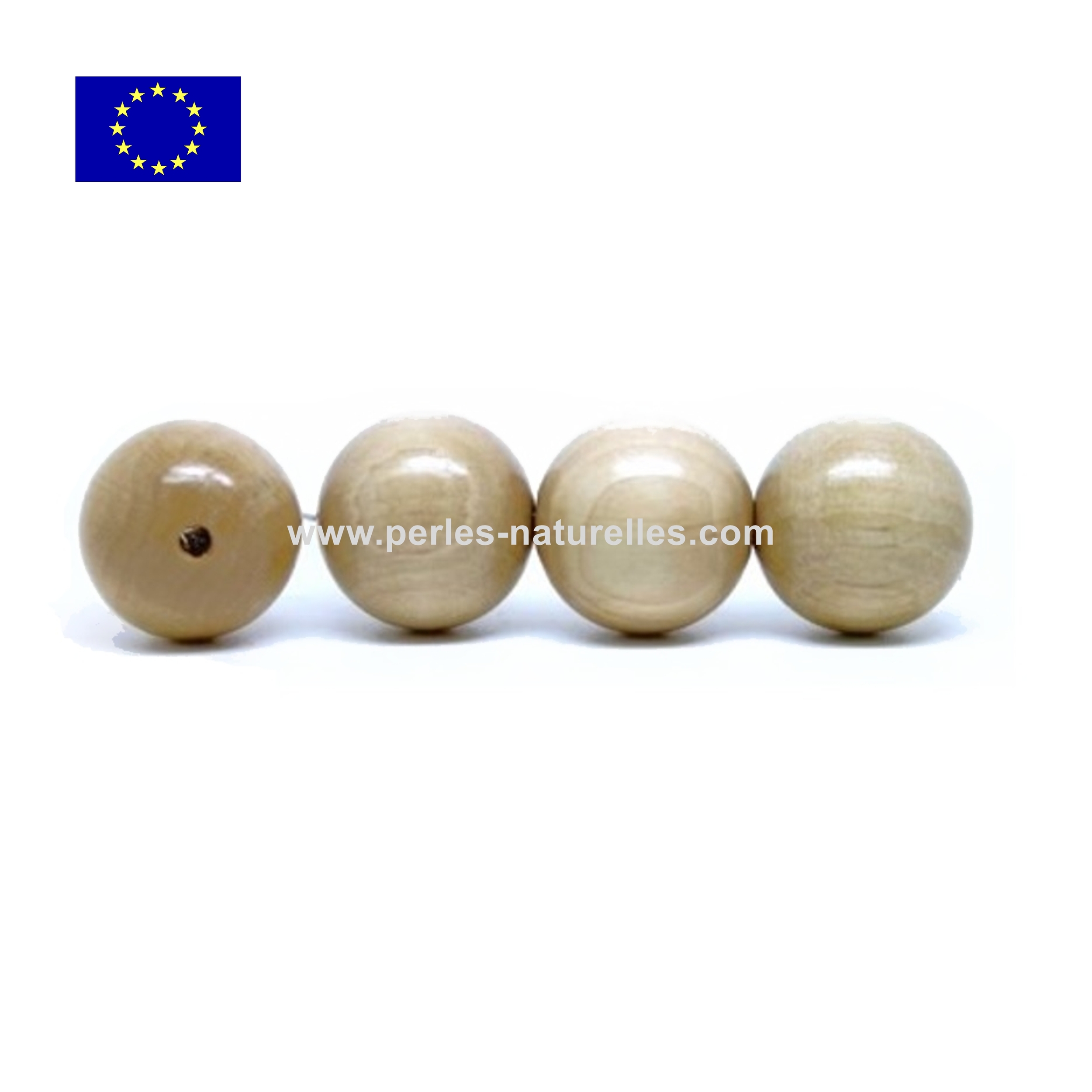 Perles Bois française et europe