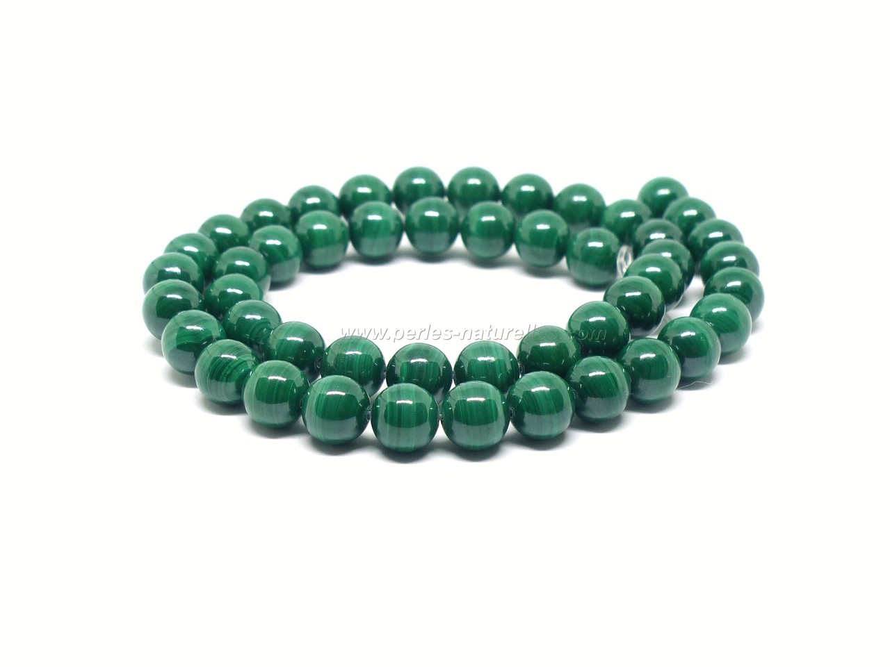 Perles Malachite