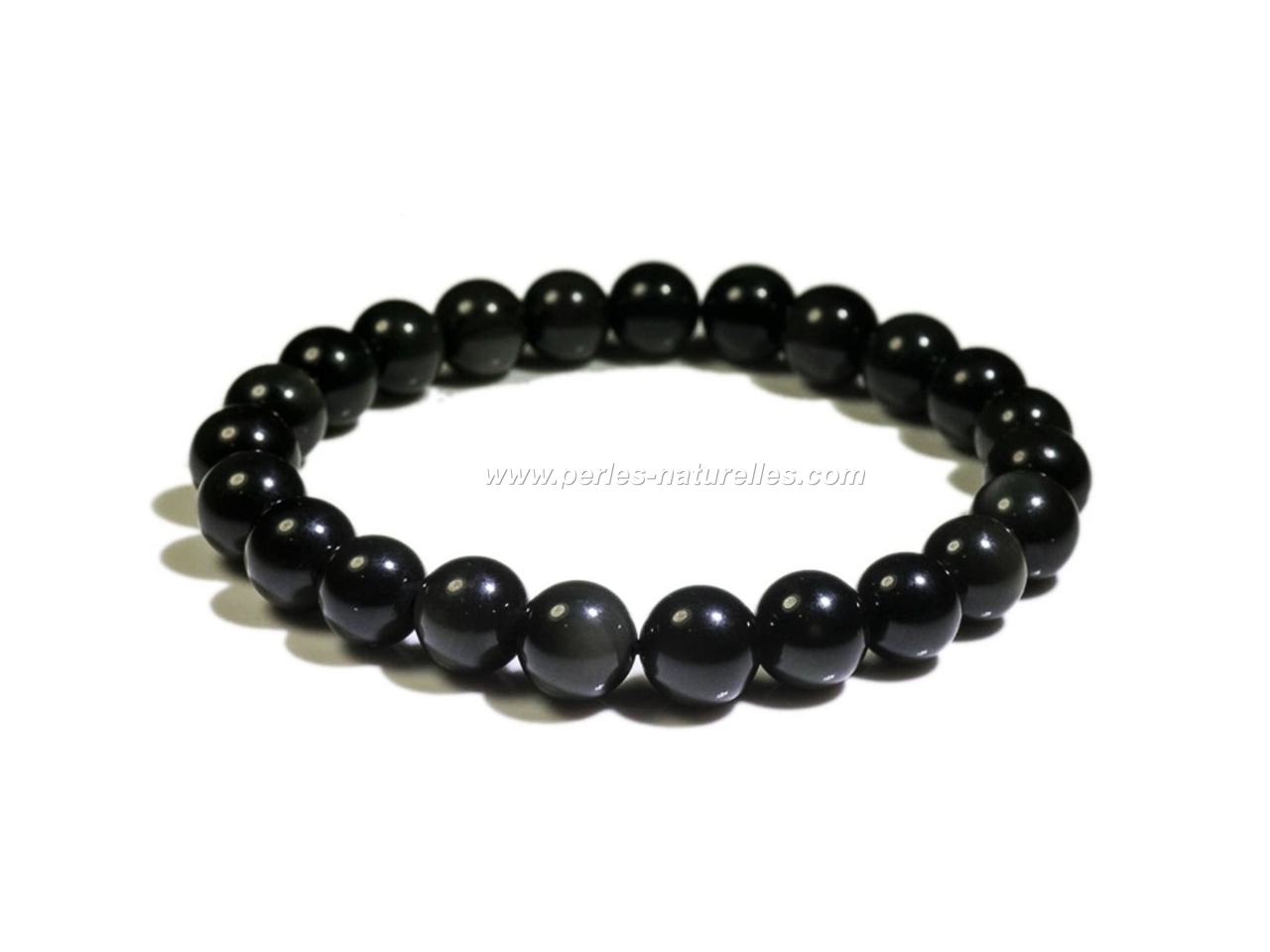 Perles Obsidienne