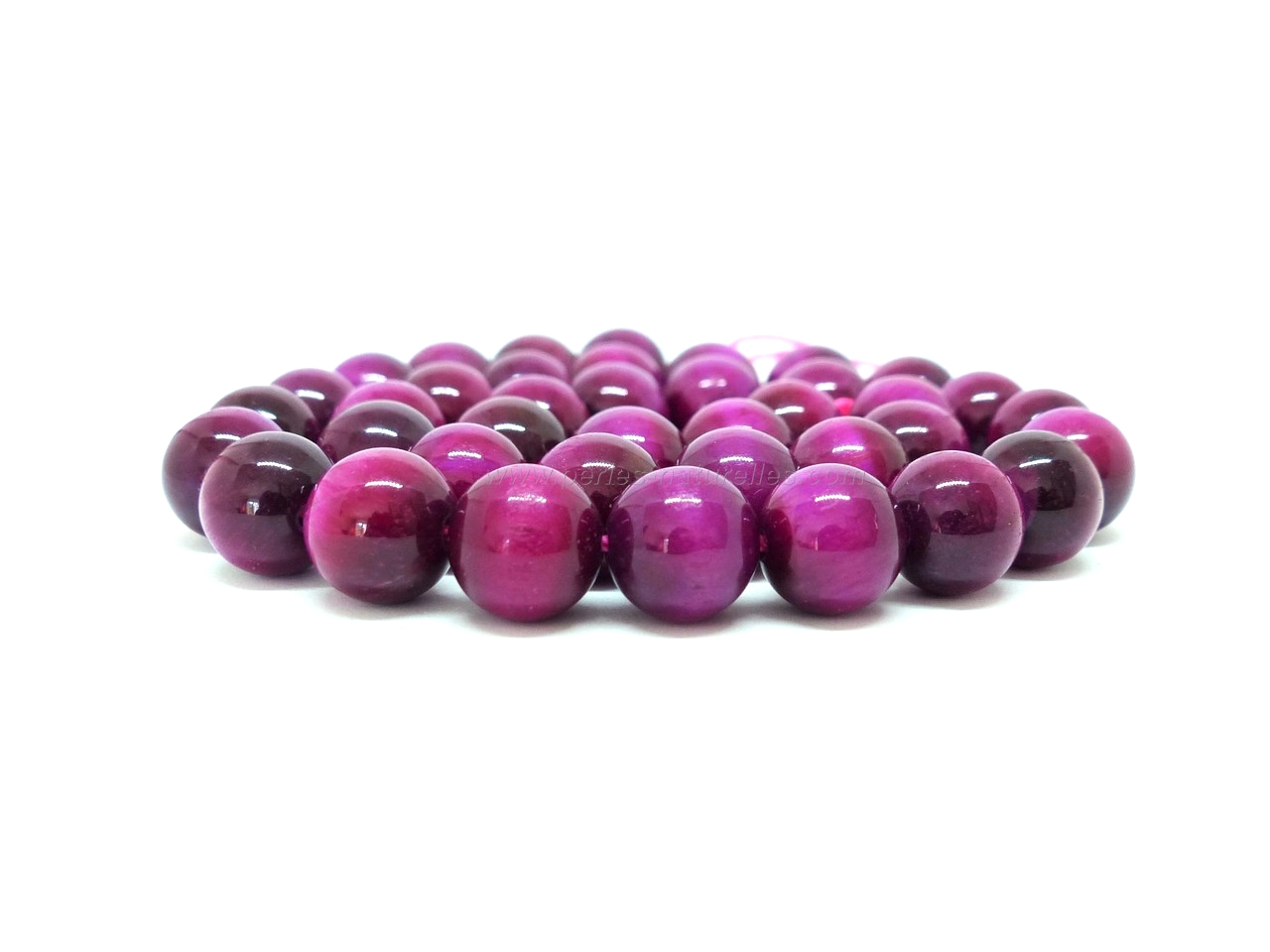 Perle oei de tigre rose