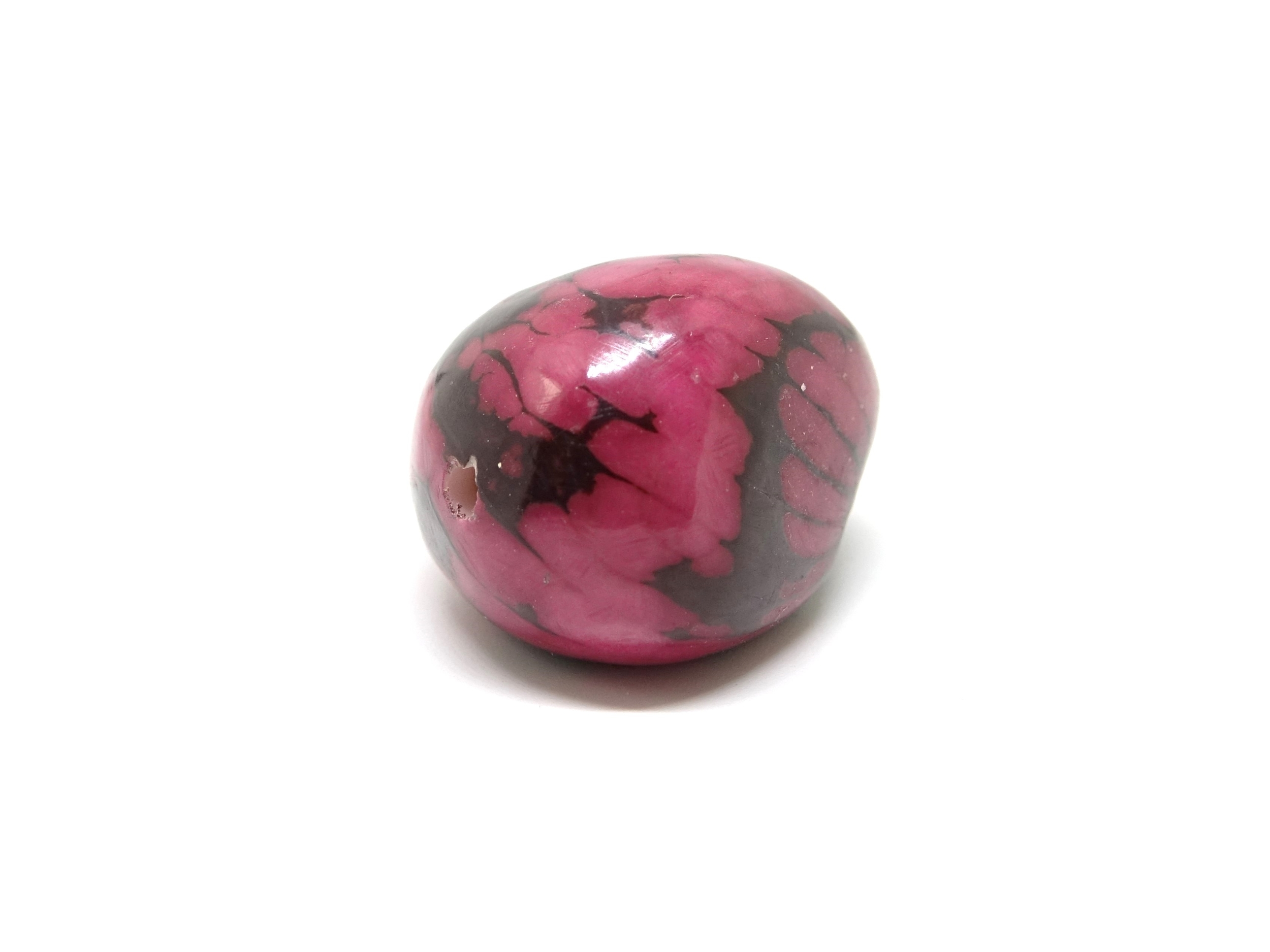 Tagua marbre fuchsia