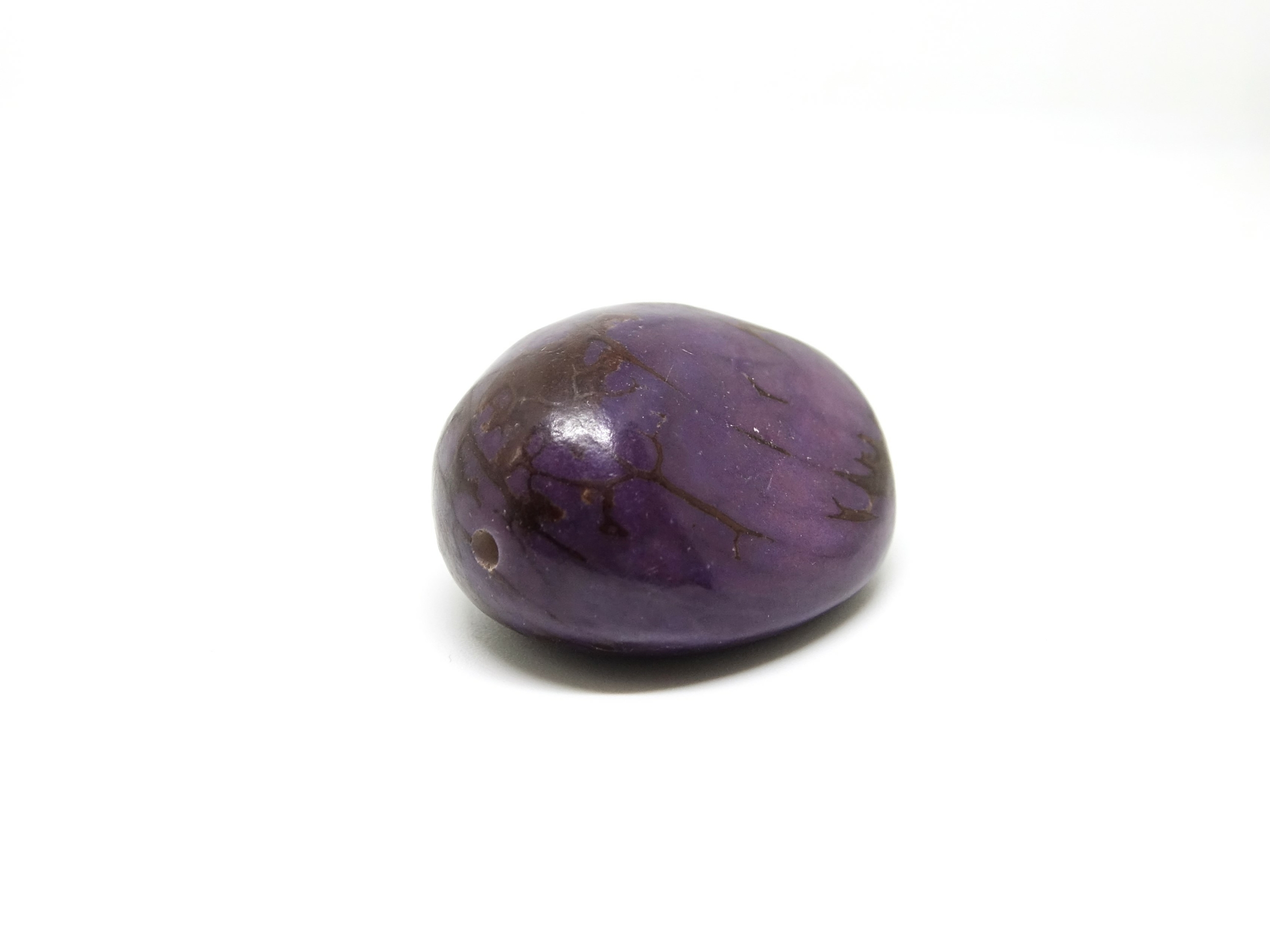 Tagua marbre violet