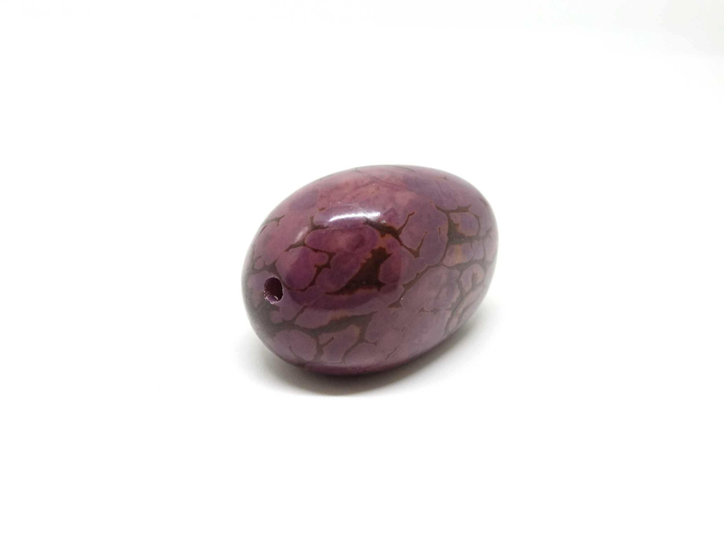 Tagua marbre prune