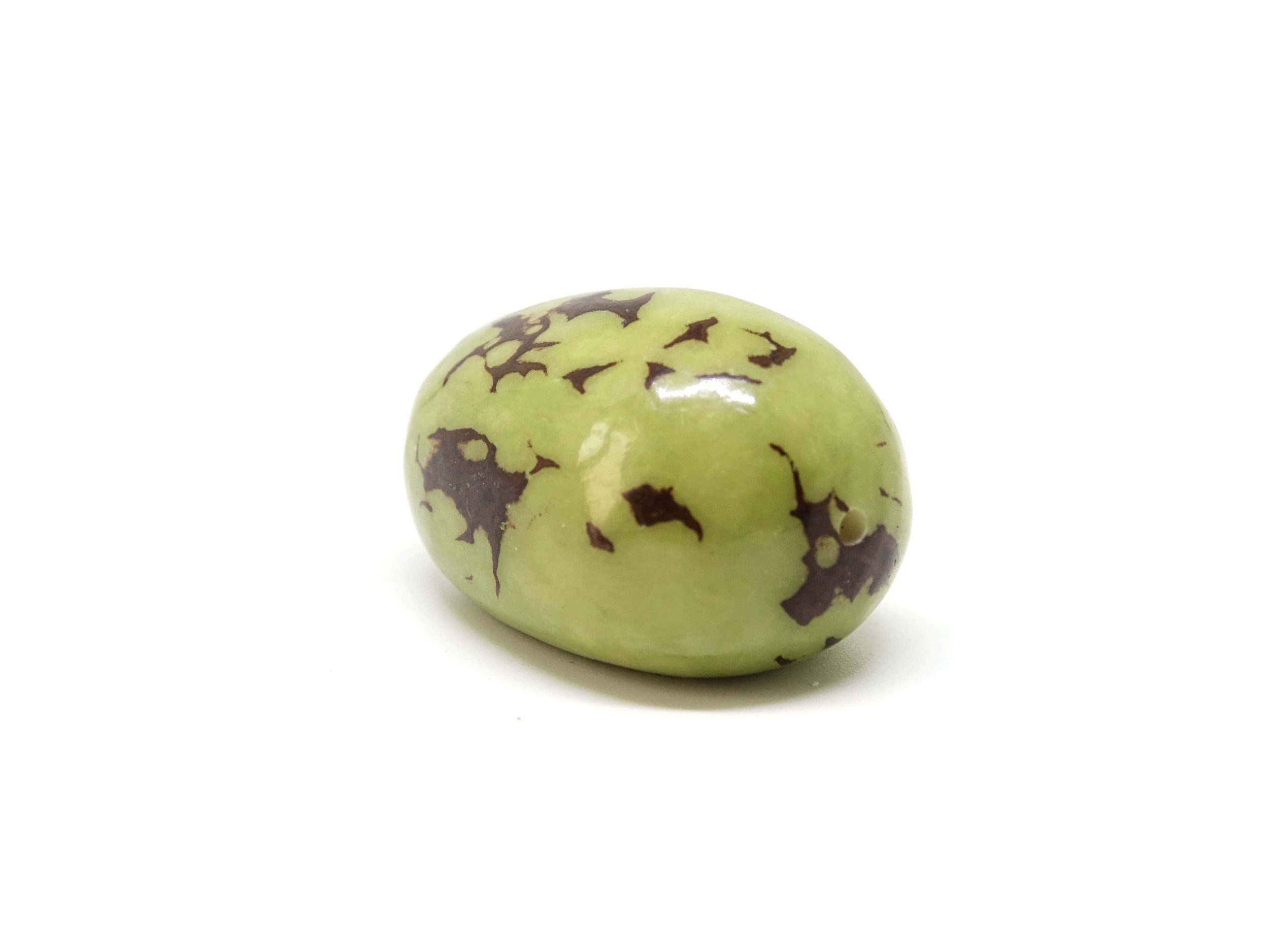 Tagua marbre vert clair