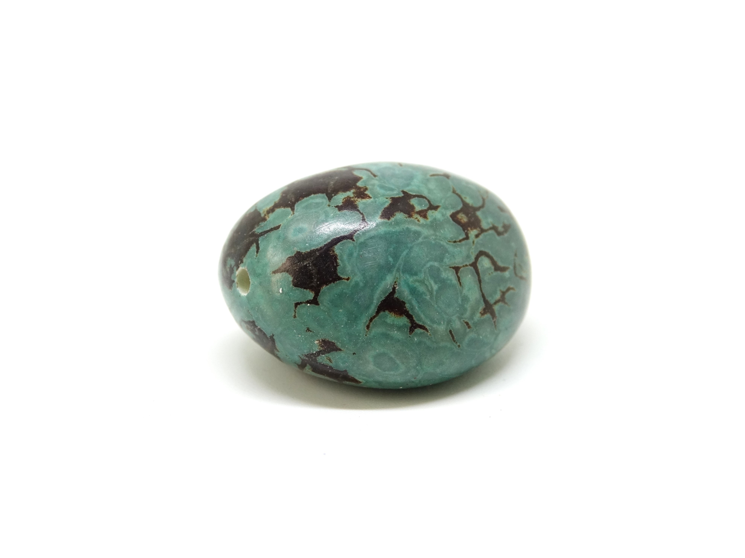 Tagua marbre vert  deau