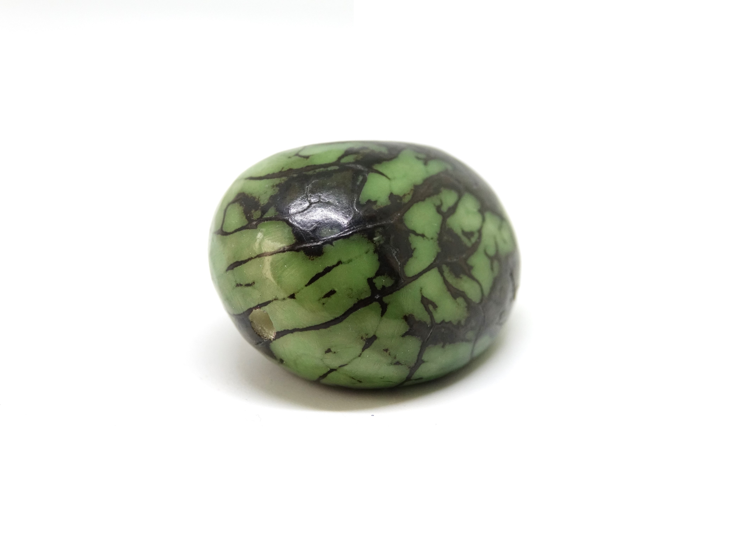 Tagua marbre vert