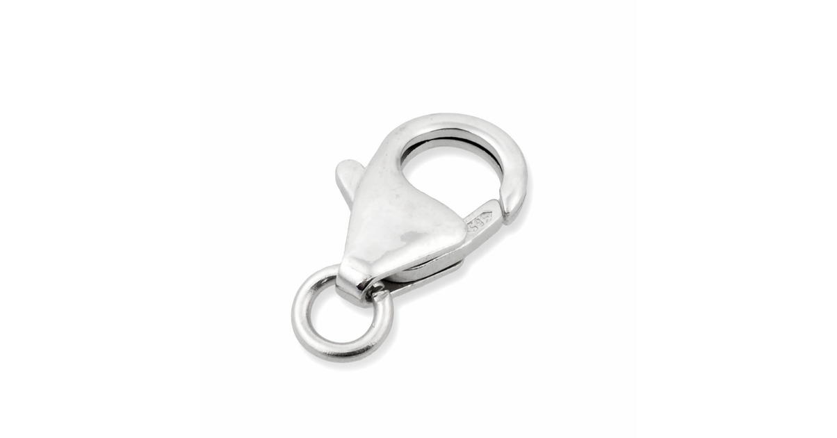 Grevosea Lot de 6 fermoirs mousquetons doubles dorés pour collier