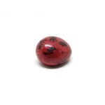 Tagua marbre rouge