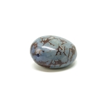 Tagua marbre bleu clair
