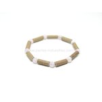 Bracelet Noisetier Quartz Rose