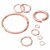 Anneaux rose gold filled