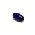 Perle tagua bleu foncé