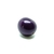 Perle tagua violet foncé