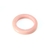 tagua anneau rose