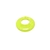 Perle tagua cercle jaune