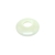 Perle tagua cercle blanc