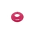 Perle tagua cercle fuchsia