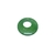Perle tagua cercle vert foncé