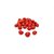 Perles graines rouge