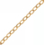 Chaine maille forçat gold filled