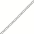 Chaine gourmette argent 2