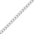 Chaine gourmette argent