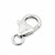Fermoir mousqueton argent 925