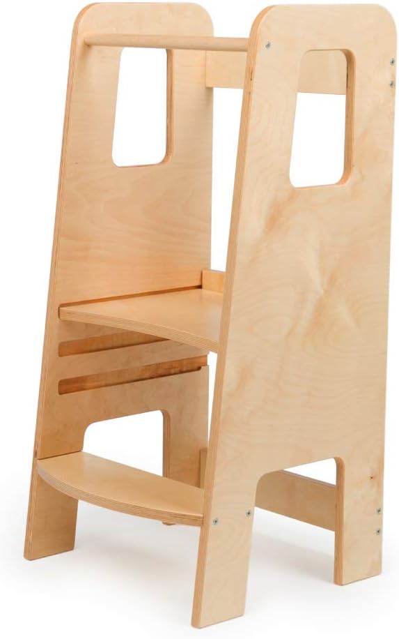 Emu Ully by moblì® | La Learning Tower Anti-Taches fabriquée en Italie (bois massif)
