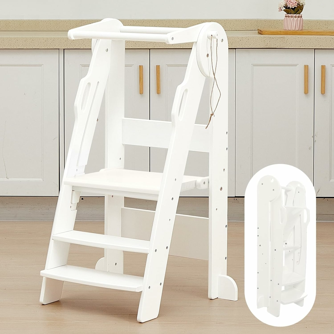 Tour Montessori En Bois FUNLIO Tour Ontessori Pliable Réglable En