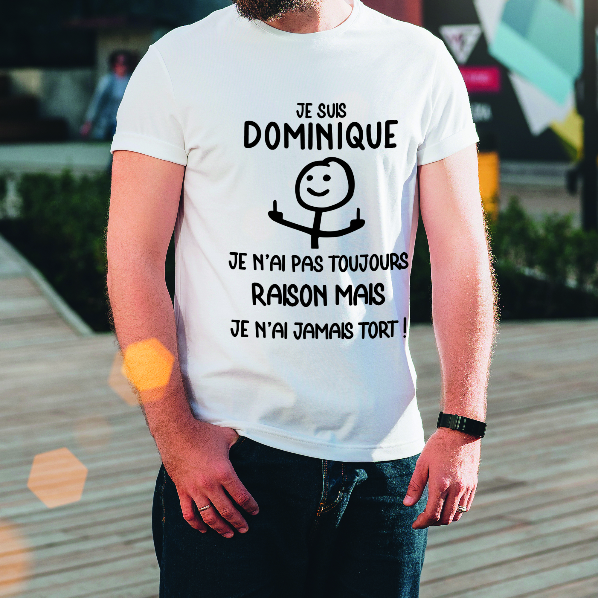 TSHIRT RAISON HOMME