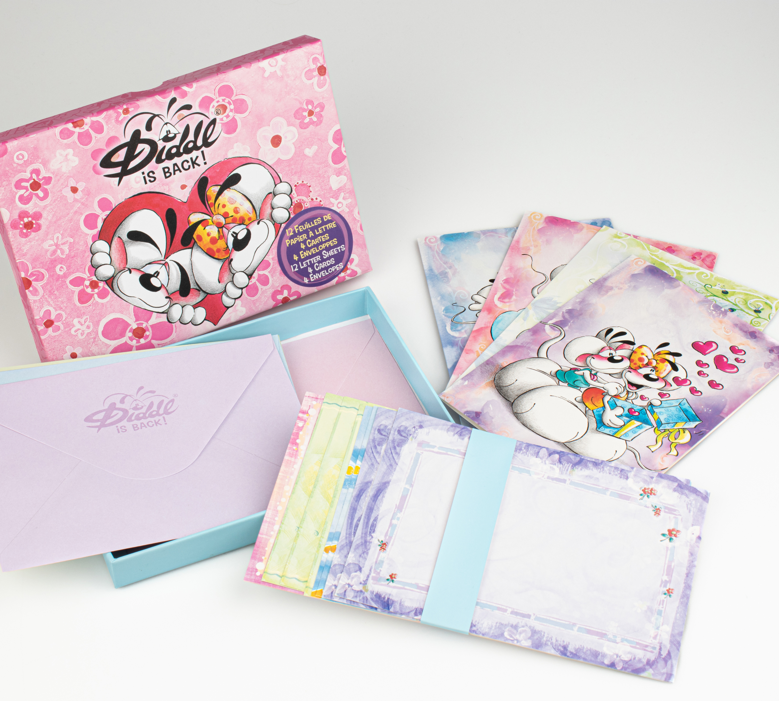 Diddl Is Back - Cahier Avec Stickers Repositionnables A5 Diddl