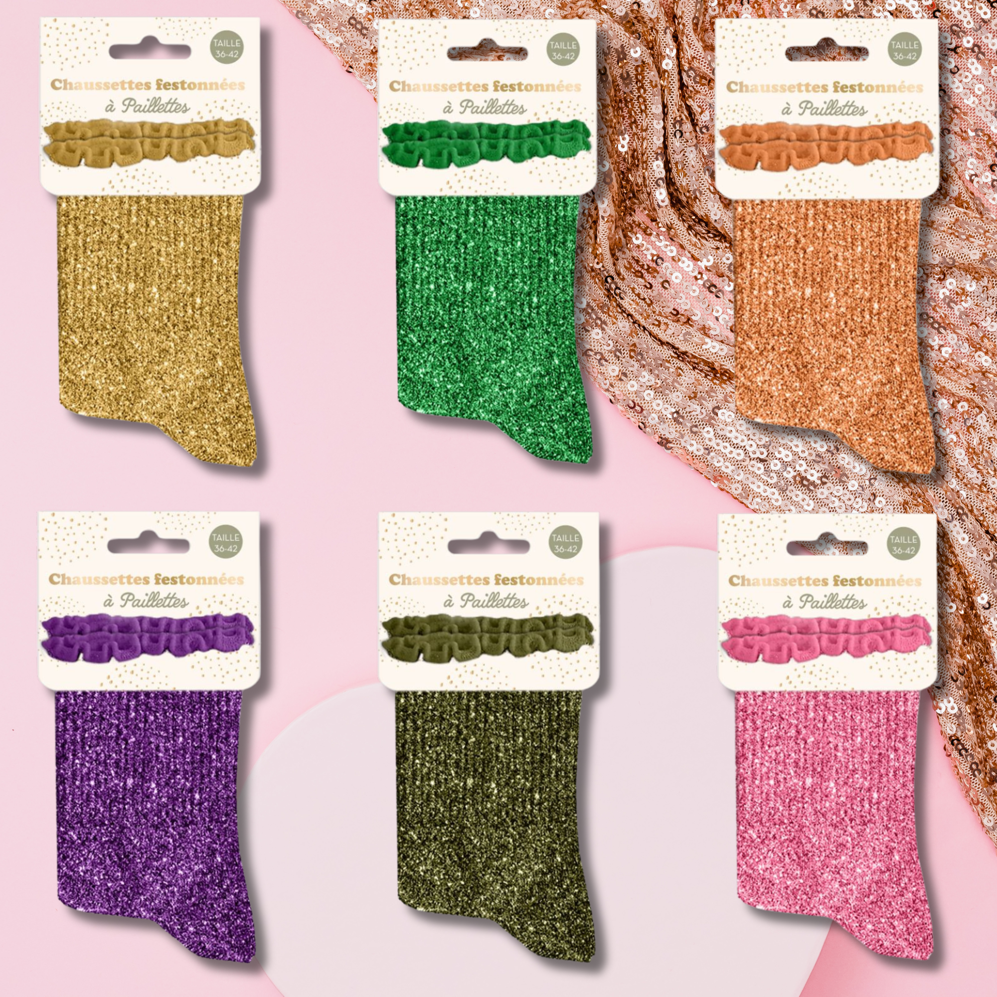 chaussettes feston
