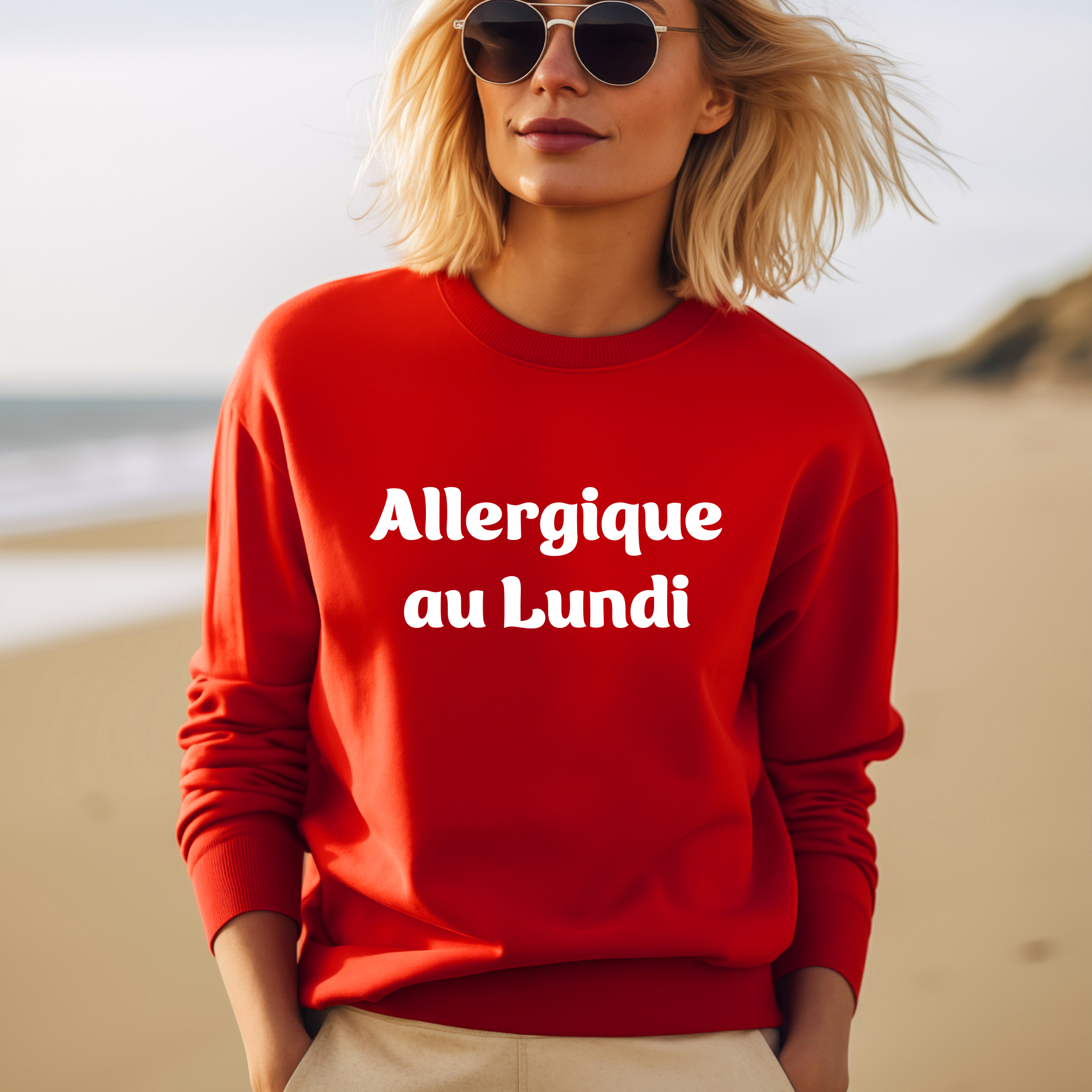 SWEAT ALLERGIQUE AU LUNDI