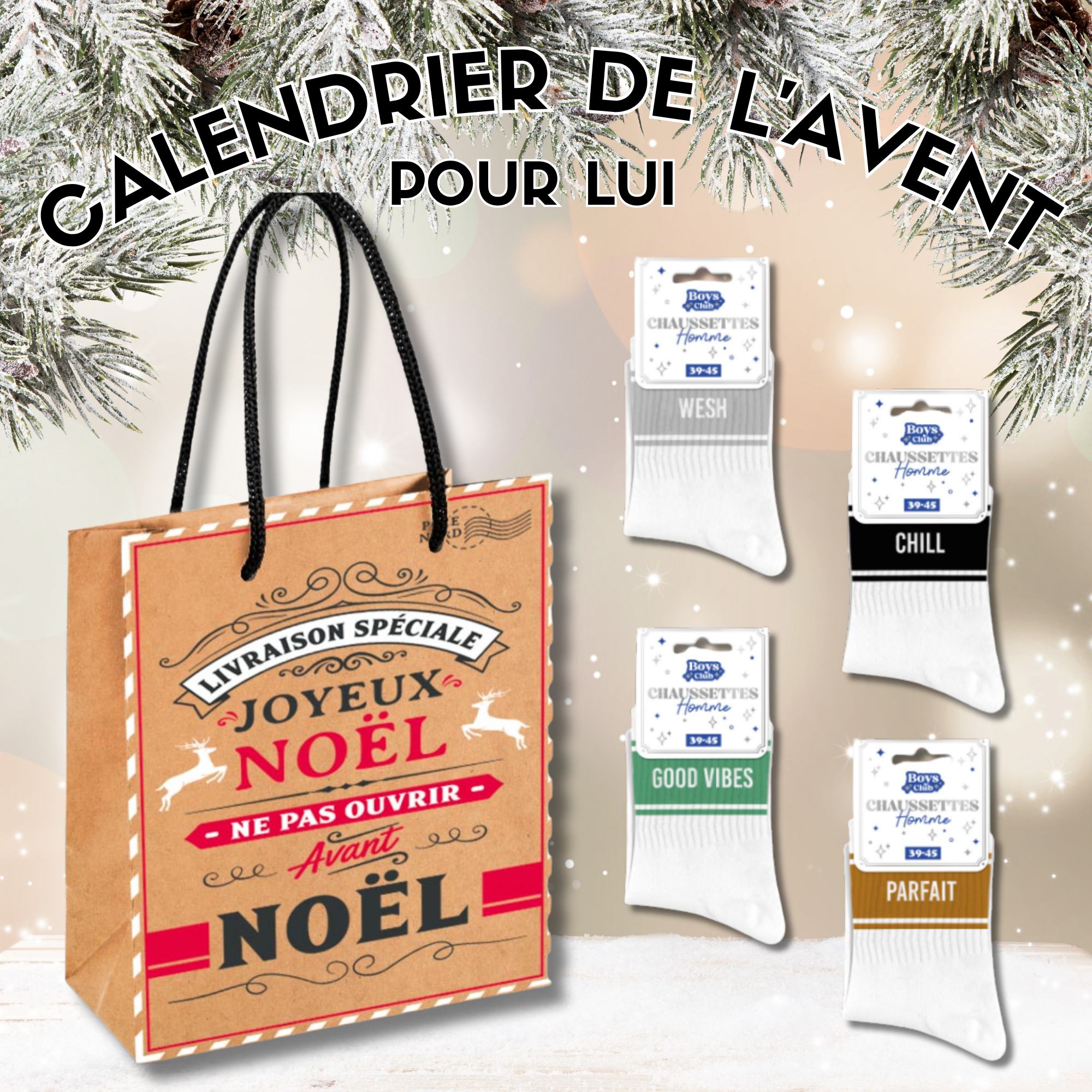 CALENDRIER DE L’AVENT HOMME