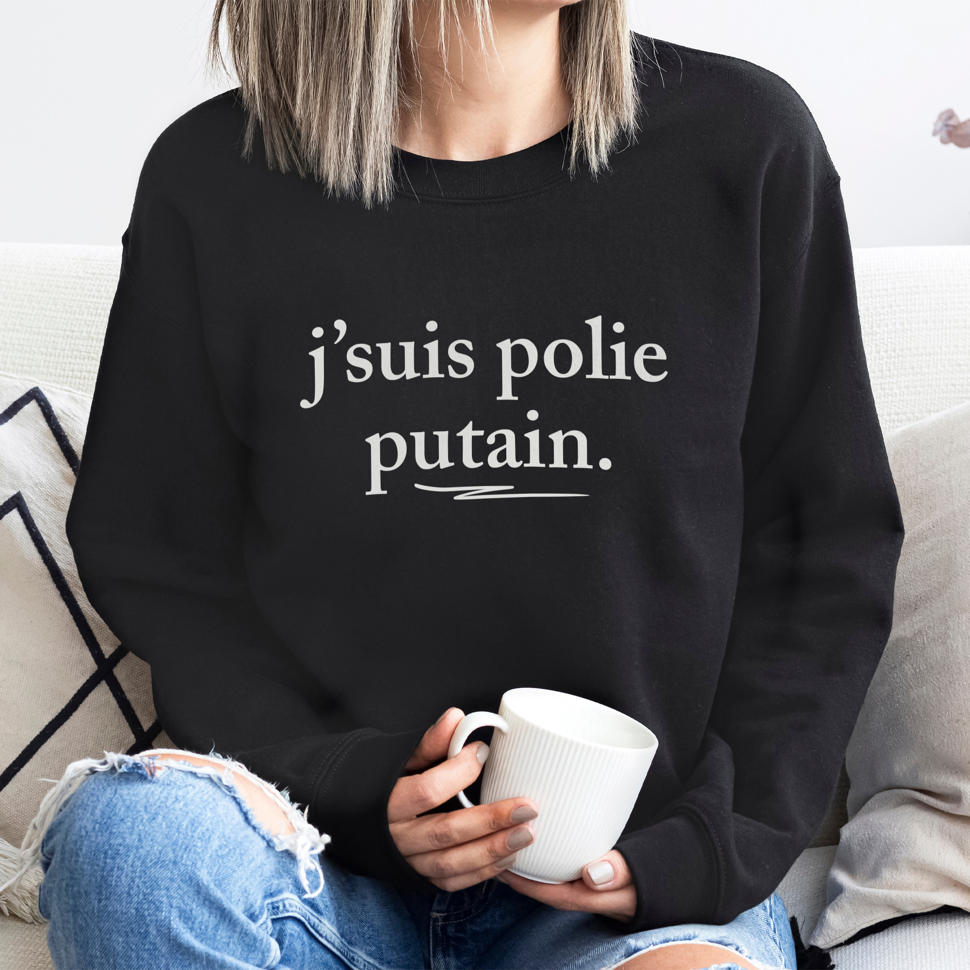 POLIE PUTAIN SWEAT