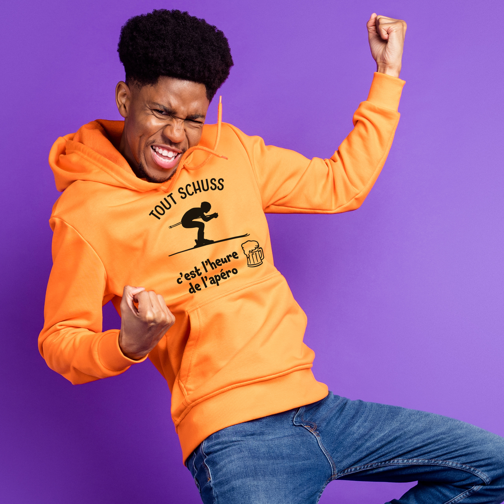 HOODIE HOMME TOUT SCHUSS SWEATS • Hommes/Les incontournables