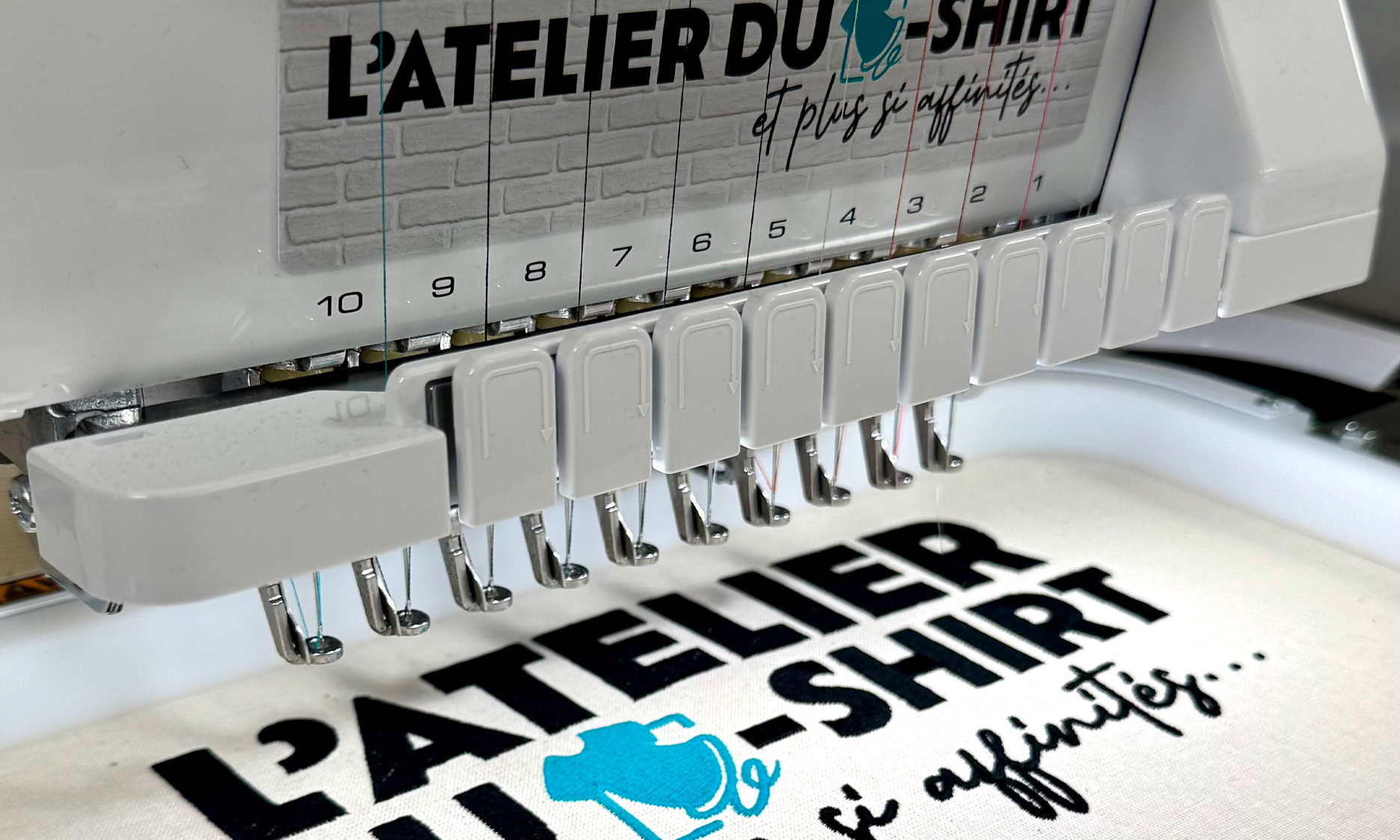 atelier du t shirt broderie