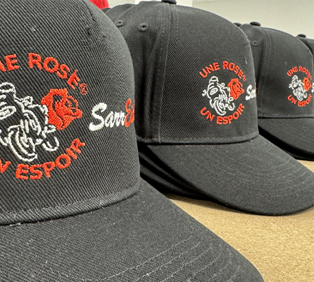 broderie casquette