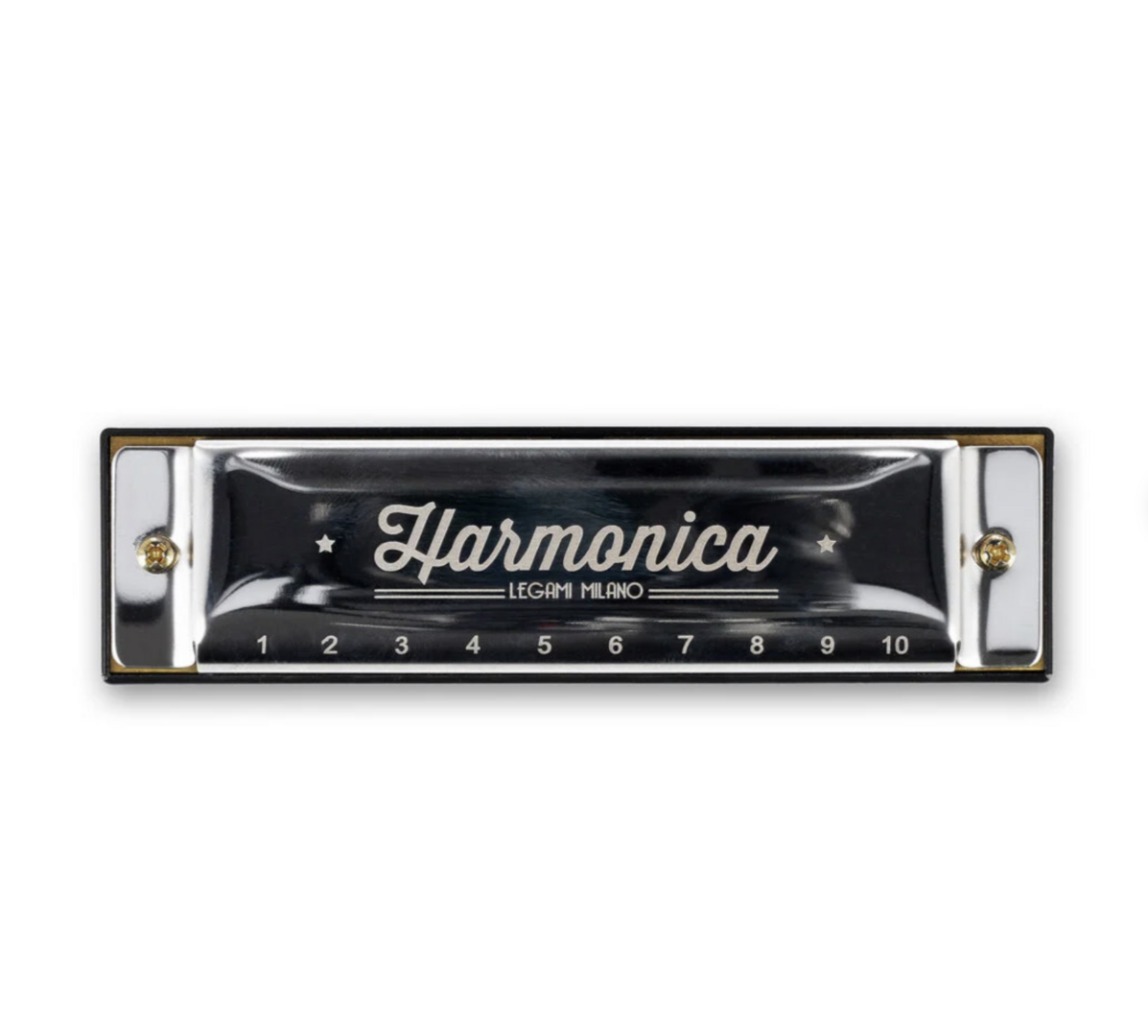Harmonica Diatonique Swan Blues – Clé De Sol (C) – 10 Trous – Qualité Argentée