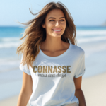 T-shirt femme Connasse mais avec Classe4