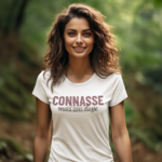T-shirt femme Connasse mais avec Classe2