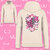 SWEAT PINK VIBES IVOIRE