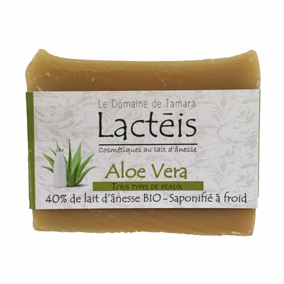 40% de lait d’ânesse frais et BIO - Aloe Vera
